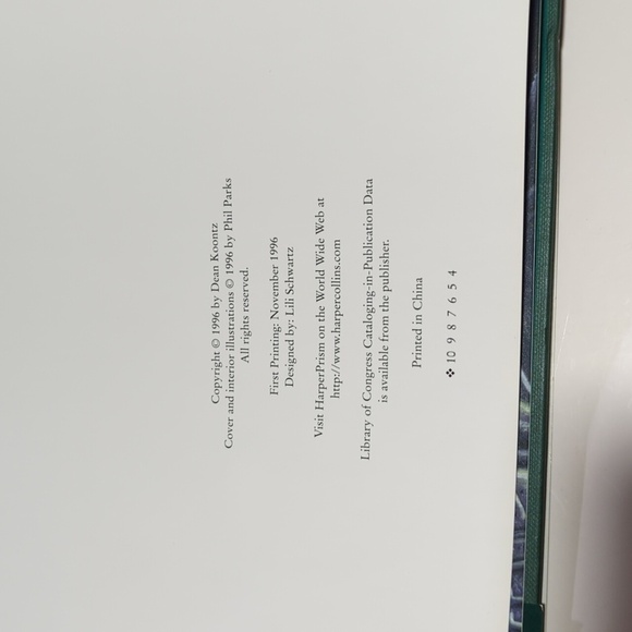 Dean Koontz Santa's Twin Hardback Book w/Cover VTG - Used (1996) - Picture 6 of 6